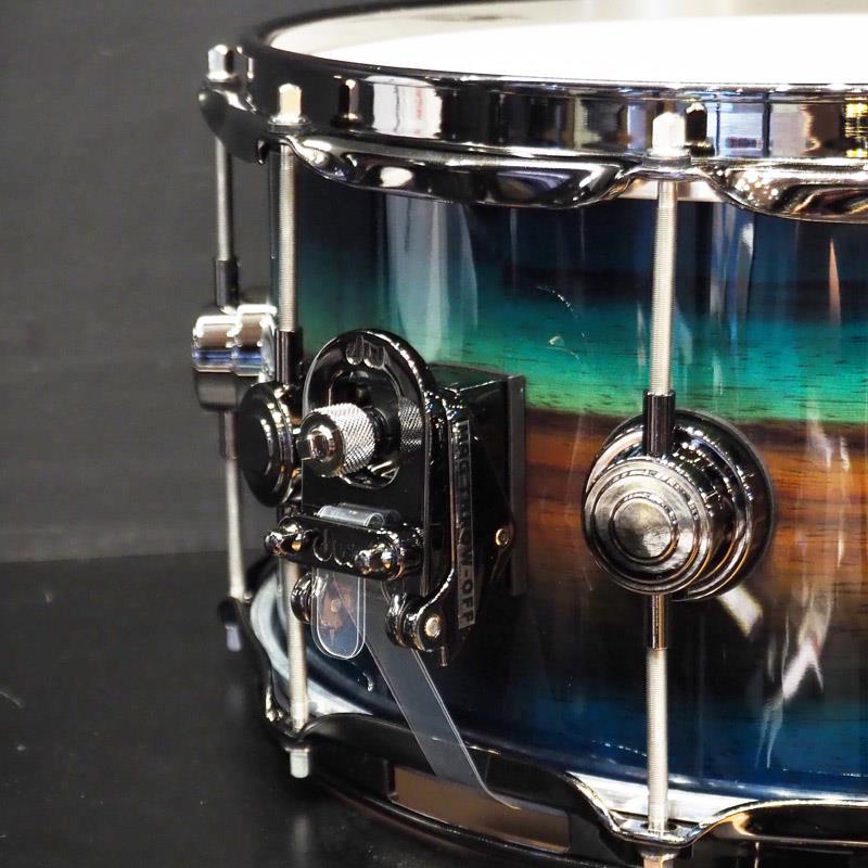 dw 【受注生産品/納期約6か月、ご注文受付中！】Collector's SonicPly Snare Drum 14x6.5 [Natural to Quick Royal Blue Burst over Horizont... |  | 05