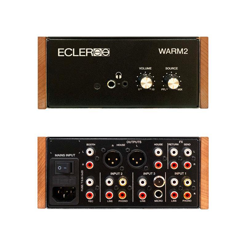 ECLER WARM 2 【2Ch ロータリー・アナログミキサー】 : イケベ楽器店