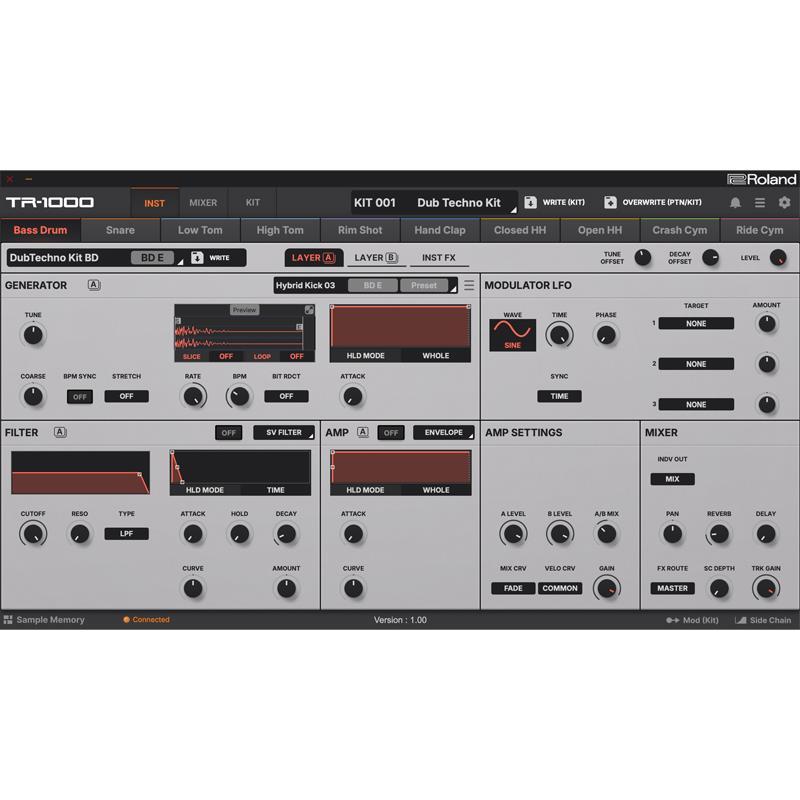 ローランド（Roland） (予約商品・納期未定)TR-1000 RHYTHM CREATOR