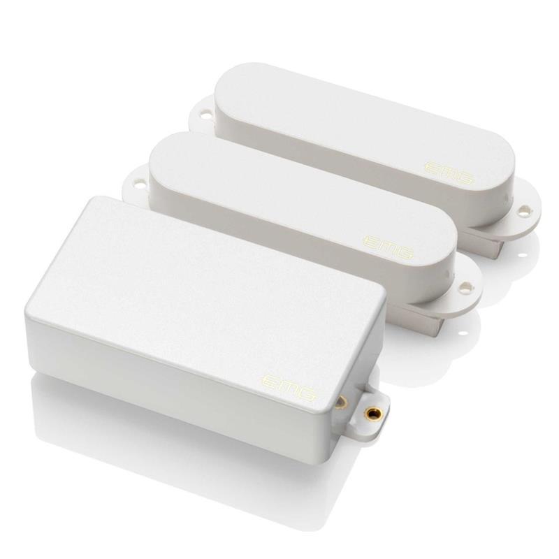 EMG 【お取り寄せ】SSH (ACTIVE STRAT COMBINATION SYSTEMS) SLV/SLV/85（White） | 