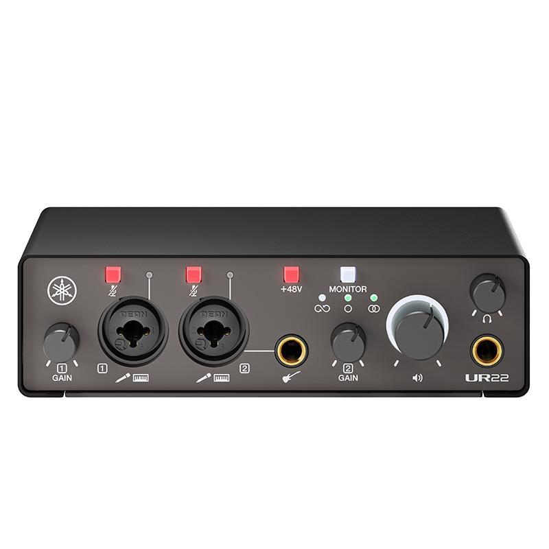 YAMAHA UR22MK3 B (ブラック)(ヤマハ)(USB・オーディオインターフェース)(USB Type-C)(USB2.0バスパワー・ループバック機能対応)の画像