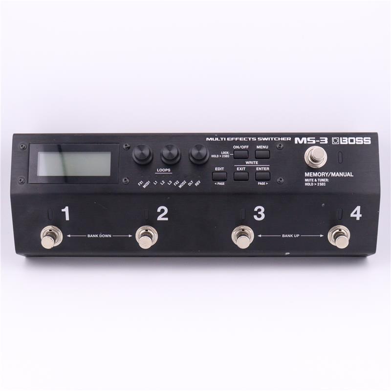 BOSS USED 中古 MS-3 Multi Effects Switcher ( ボス) マルチエフェクトスイッチャー | BOSS（楽器、器材） | 01