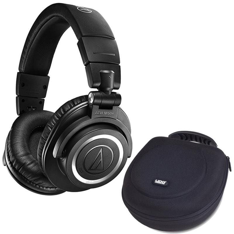 audio-technica 【クリエイター応援キャンペーン】ATH-M50xBT2+UDG U8200BL ヘッドフォンハードケースセット (オーディオテクニカ)(モニター... | オーディオテクニカ