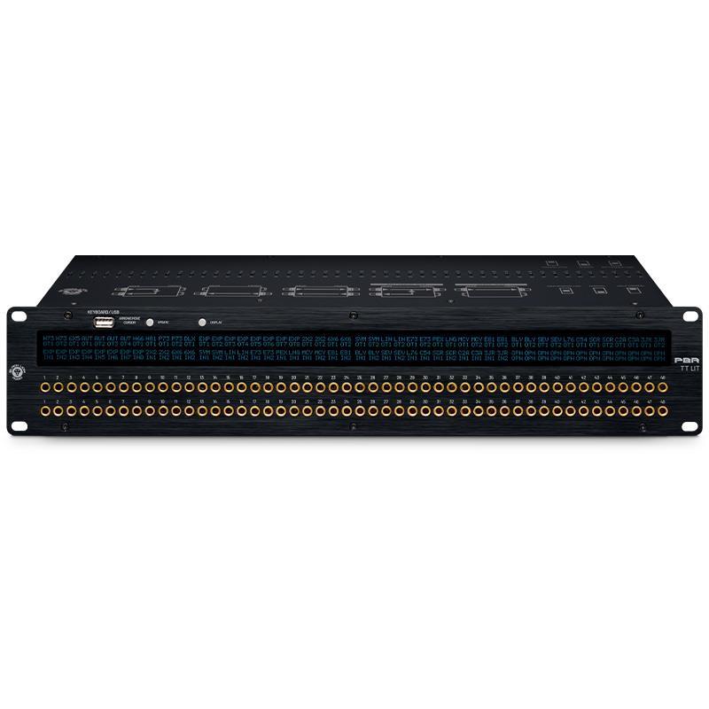 Black Lion Audio PBR-TT LIT (ブラックライオンオーディオ)(バンタムパッチベイ)(DB25コネクター)(LEDディスプレイ搭載)(96ポイント) | 