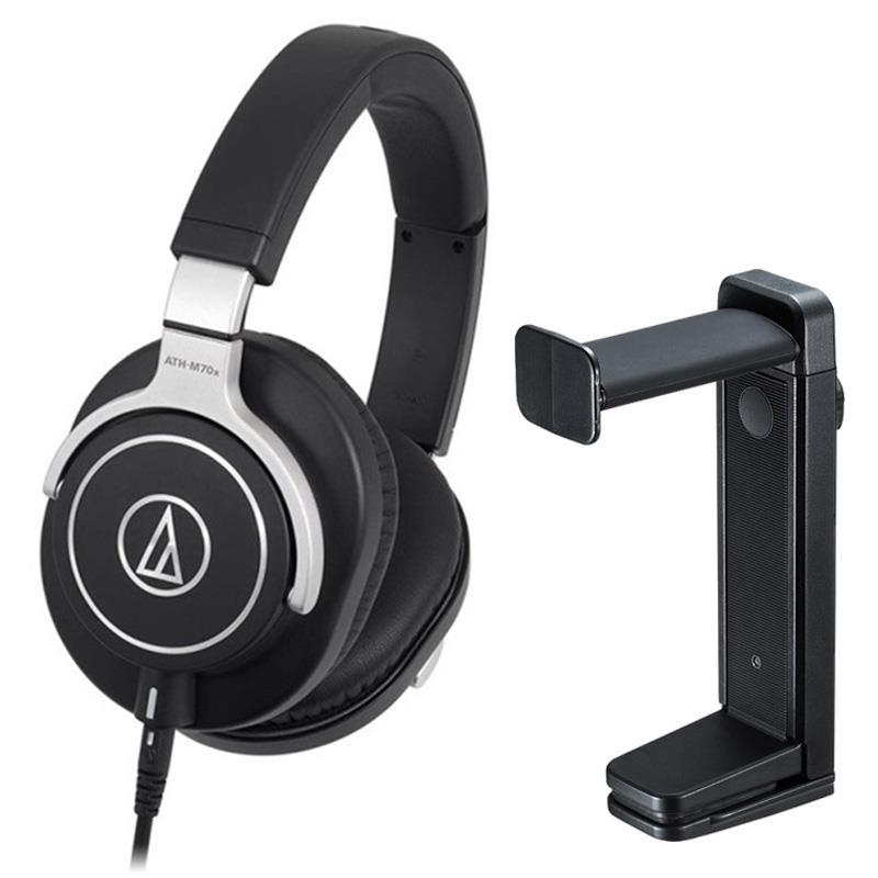 audio-technica 【クリエイター応援キャンペーン】ATH-M70x+サンワサプライ PDA-STN25BK ヘッドフォンハンガーセット (オーディオテクニカ)(... | オーディオテクニカ