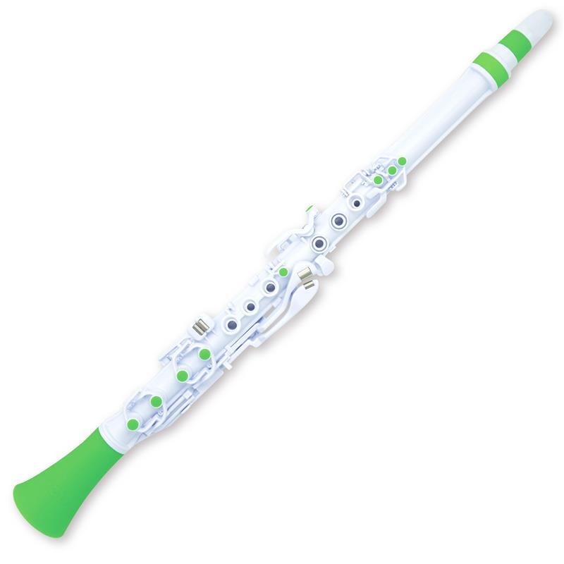 NUVO ヌーボ / N120CLGN クラリネオ プラスチック製 C調 クラリネット Clarineo(White/Green) | nuvo