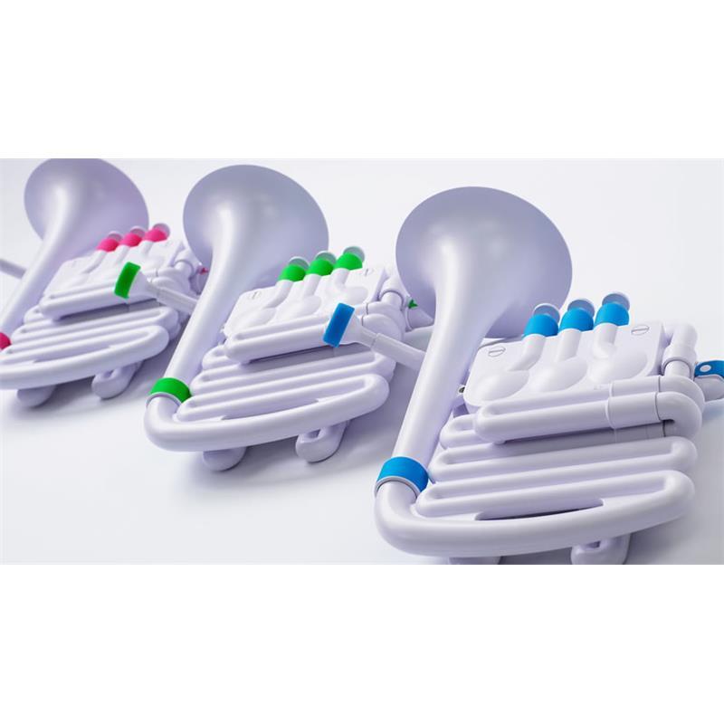 NUVO ヌーボ / N610JHWBL プラスチック製 B♭/C ホルン jHorn (White/Blue) | nuvo | 03