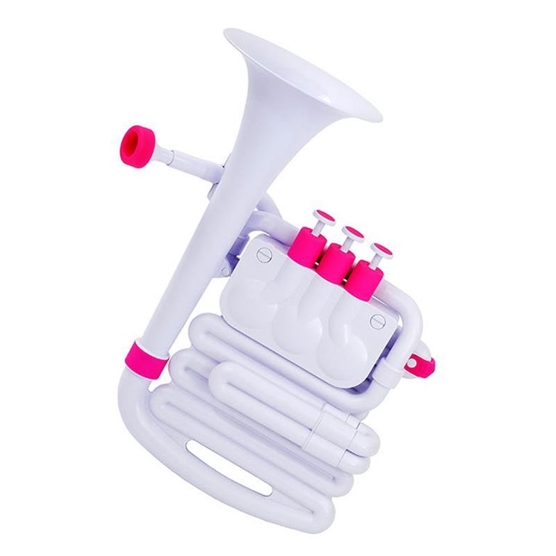 NUVO ヌーボ / N610JHWPK プラスチック製 B♭/C ホルン jHorn (White/Pink) | nuvo