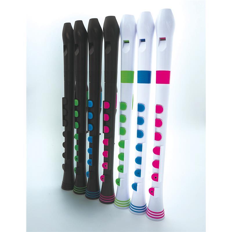 NUVO ヌーボ / N320RDBBK プラスチック製 シリコンキー付リコーダー Recorder+ (Black/Black) | nuvo | 03