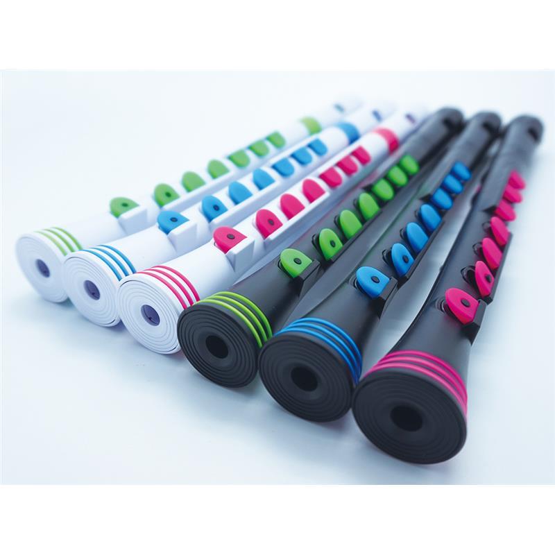 NUVO ヌーボ / N320RDWBL プラスチック製 シリコンキー付リコーダー Recorder+ (White/Blue) | nuvo | 02