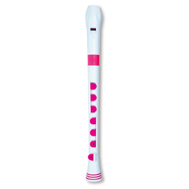 NUVO ヌーボ / N320RDWPK プラスチック製 シリコンキー付リコーダー Recorder+ (White/Pink) | nuvo | 01