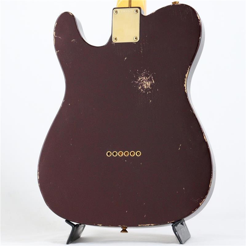 Fender Custom Shop MBS 1950s Esquire Journeyman Relic Master Built by Jason Smith (Oxblood Metallic) [SN.R145279] | Fender | 03