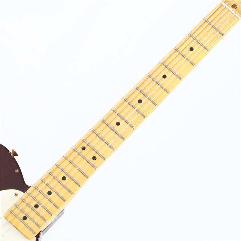 Fender Custom Shop MBS 1950s Esquire Journeyman Relic Master Built by Jason Smith (Oxblood Metallic) [SN.R145279] | Fender | 07