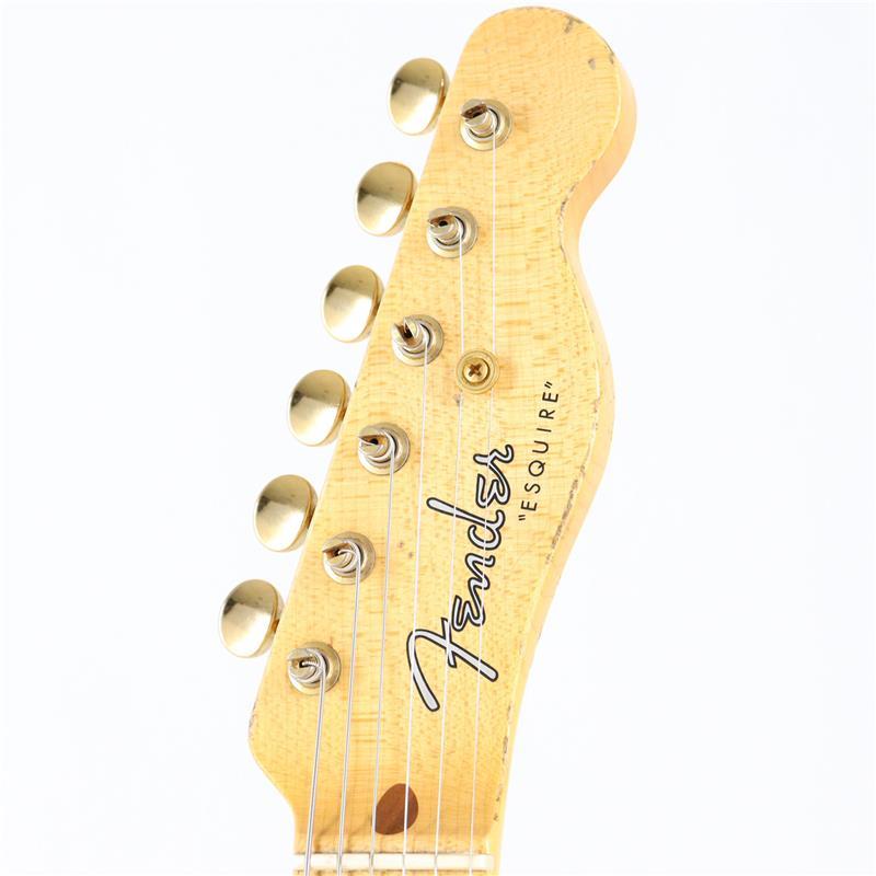 Fender Custom Shop MBS 1950s Esquire Journeyman Relic Master Built by Jason Smith (Oxblood Metallic) [SN.R145279] | Fender | 09