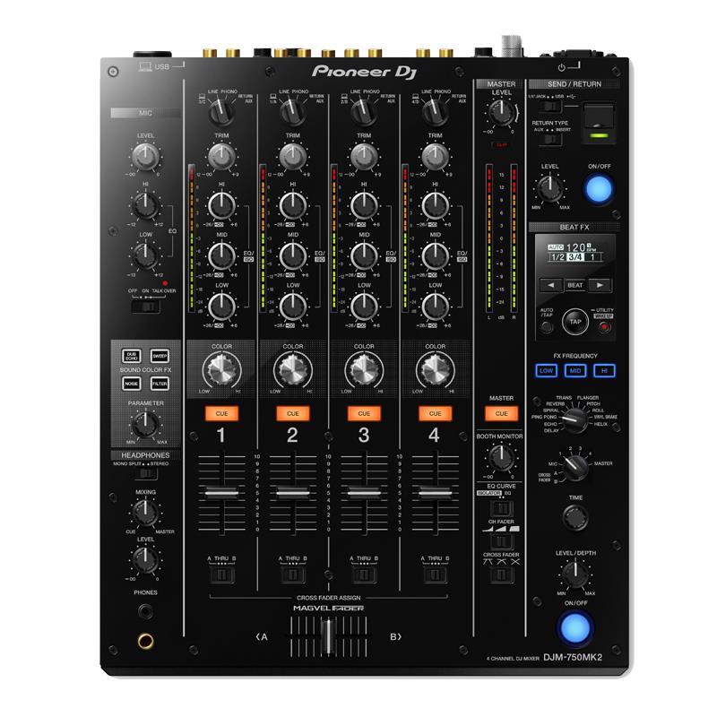 Pioneer CDJ-2000 & DJM-750MK2 セット Pioneer DJ Pioneer DJ DJM-750MK2 【rekordbox対応4chDJミキサー