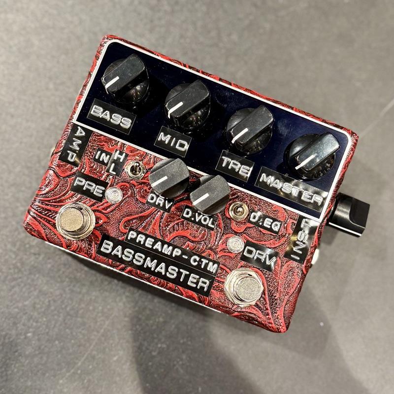 shin’s music Bass Master Preamp Custom In.Atn-Sw/D.EQ-Sw Crimson Western [BMP1/2SW] | 