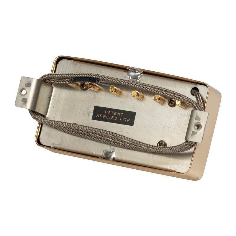 Gibson 【新楽器応援セール】 Custombucker Plus (Double Black， Gold Cover， Unpotted， 2-conductor， 8.6k， A3)[PUCB+DBGC2] | Gibson | 01