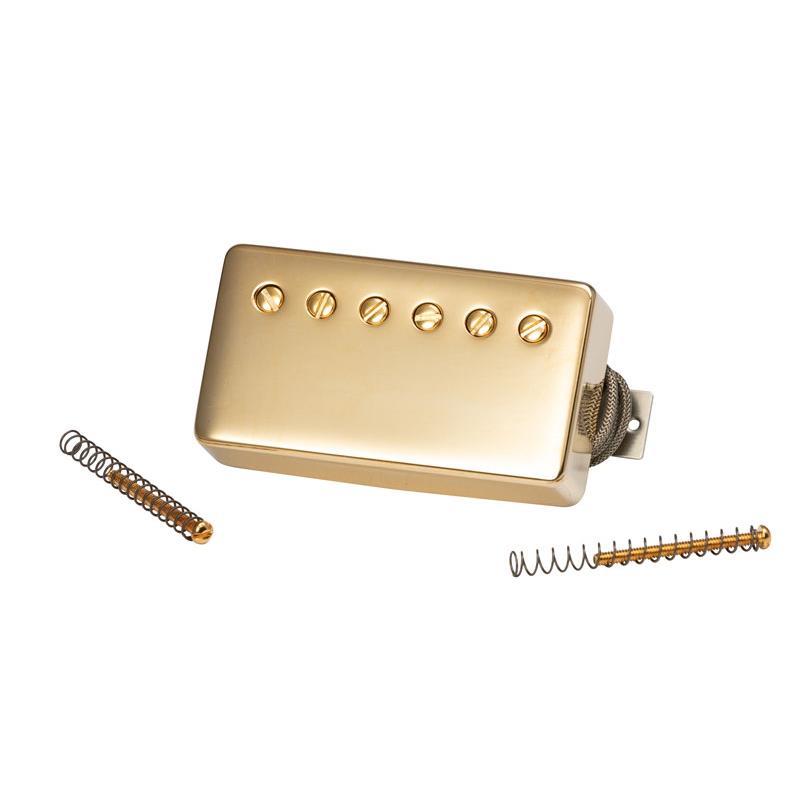 Gibson 【新楽器応援セール】 Custombucker Plus (Double Black， Gold Cover， Unpotted， 2-conductor， 8.6k， A3)[PUCB+DBGC2] | Gibson | 02