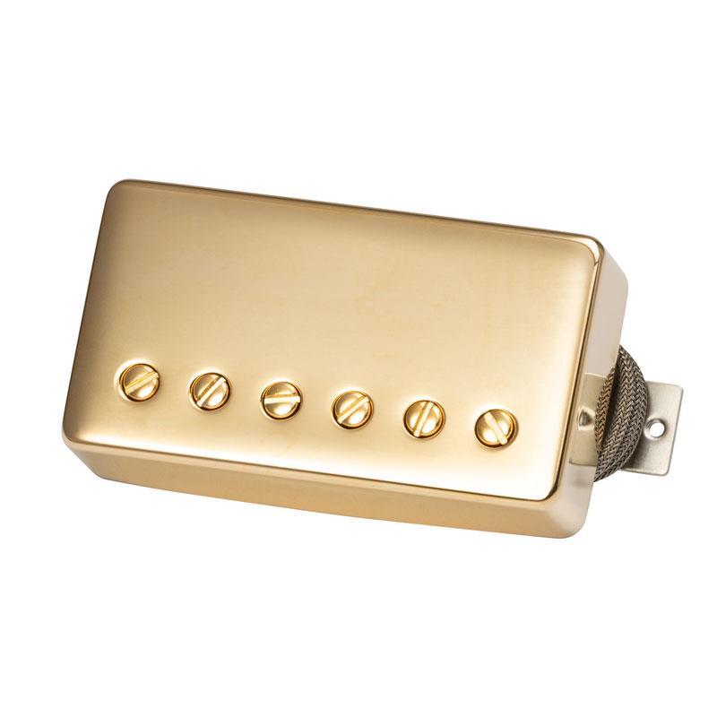 Gibson 【新楽器応援セール】 Custombucker Plus (Double Black， Gold Cover， Unpotted， 2-conductor， 8.6k， A3)[PUCB+DBGC2] | Gibson | 03