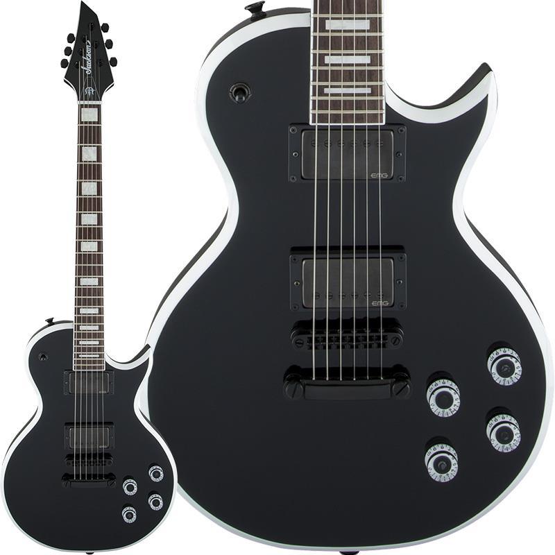 Jackson X Series Signature Marty Friedman MF-1 (Gloss Black with White Bevels/Laurel) | Jackson