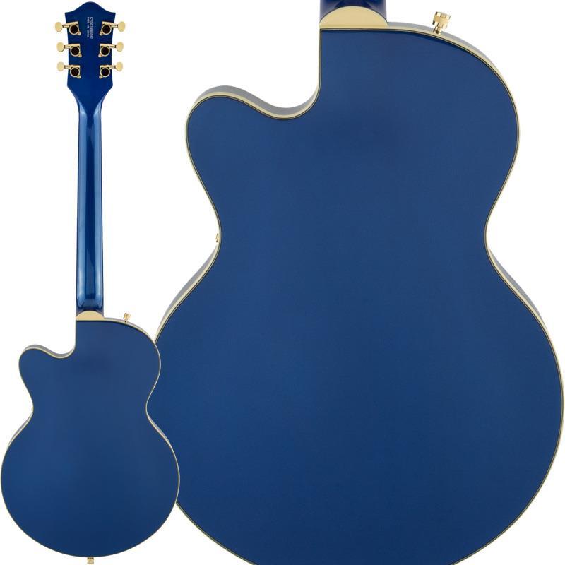 GRETSCH G5655TG Electromatic Center Block Jr. Single-Cut with Bigsby and Gold Hardware（Azure Metallic／Laurel） | GRETSCH | 01
