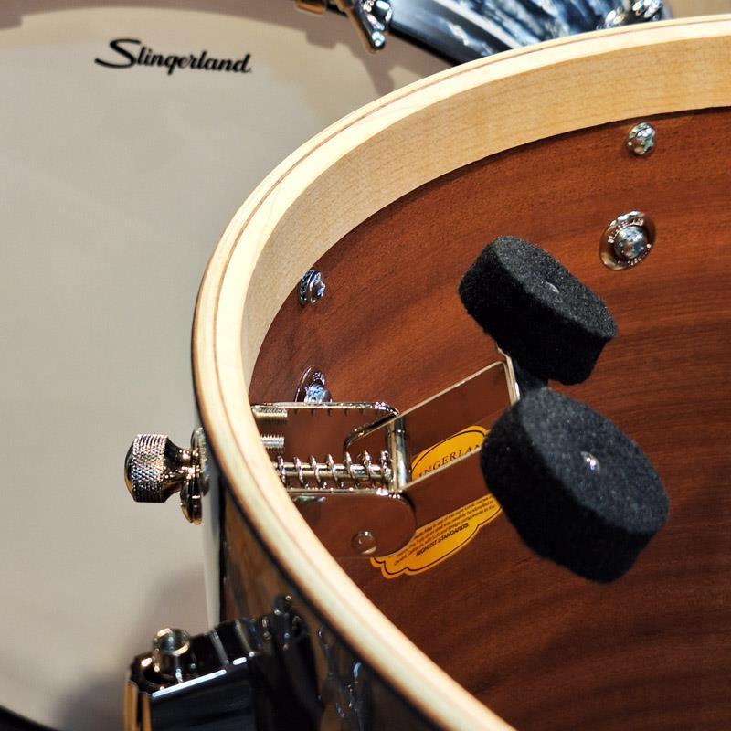 Slingerland Radio King 3pc Outfit [22BD，13TT，16FT/Black Diamond