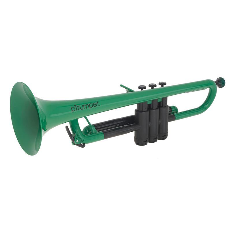 pBone music ピーボーンミュージック / pTrumpet Green (PTRUMPET1G) 【プラスチック製 Bb トランペット】 | 