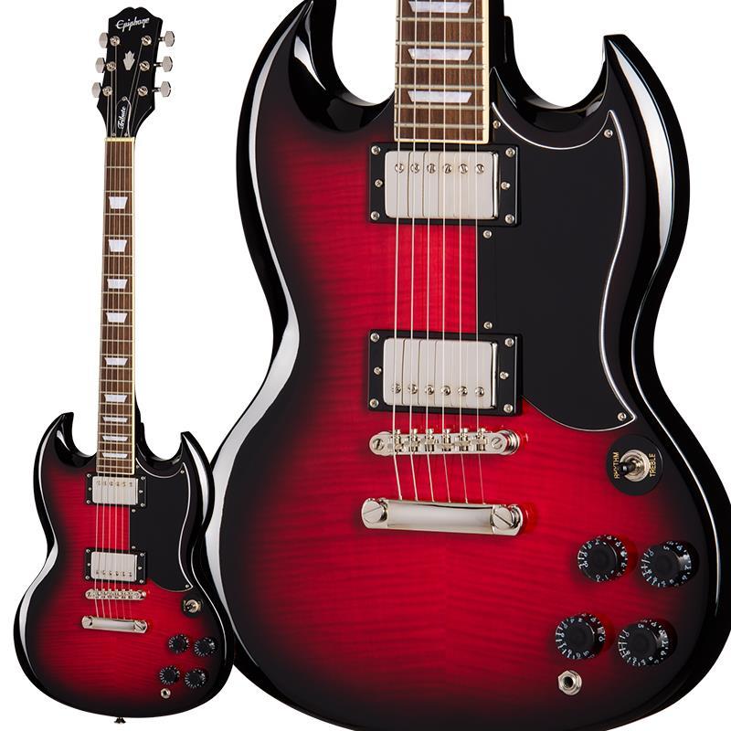 『未使用に近い』Epiphone by Gibson　SG Tribute Epiphone（エピフォン） Epiphone SG Tribute Plus (Cherry Burst