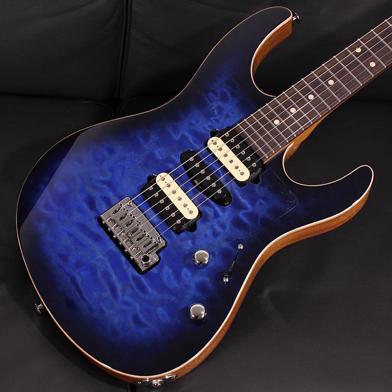 Suhr Guitars Modern Quilt Maple Top Trans Whale Blue Burst SN