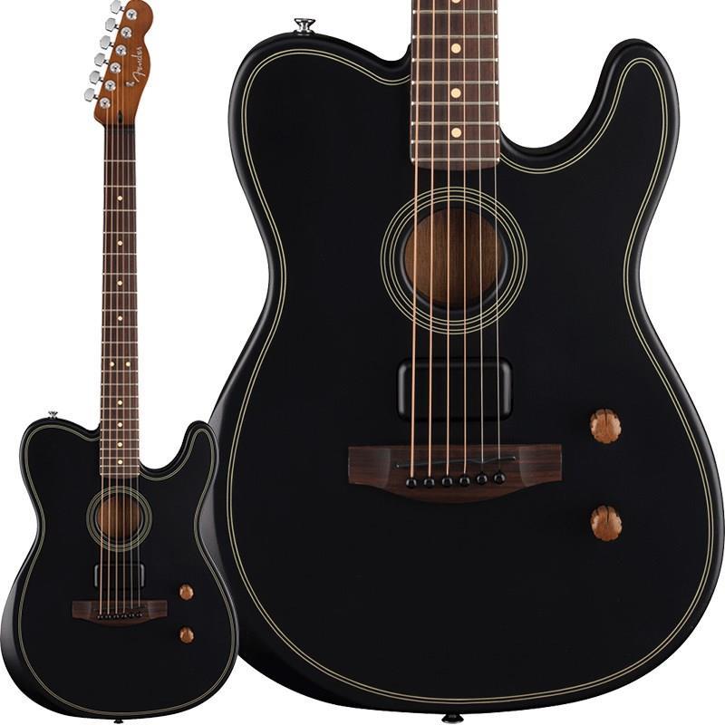 Fender Acoustics Acoustasonic Standard Telecaster (Black) | Fender
