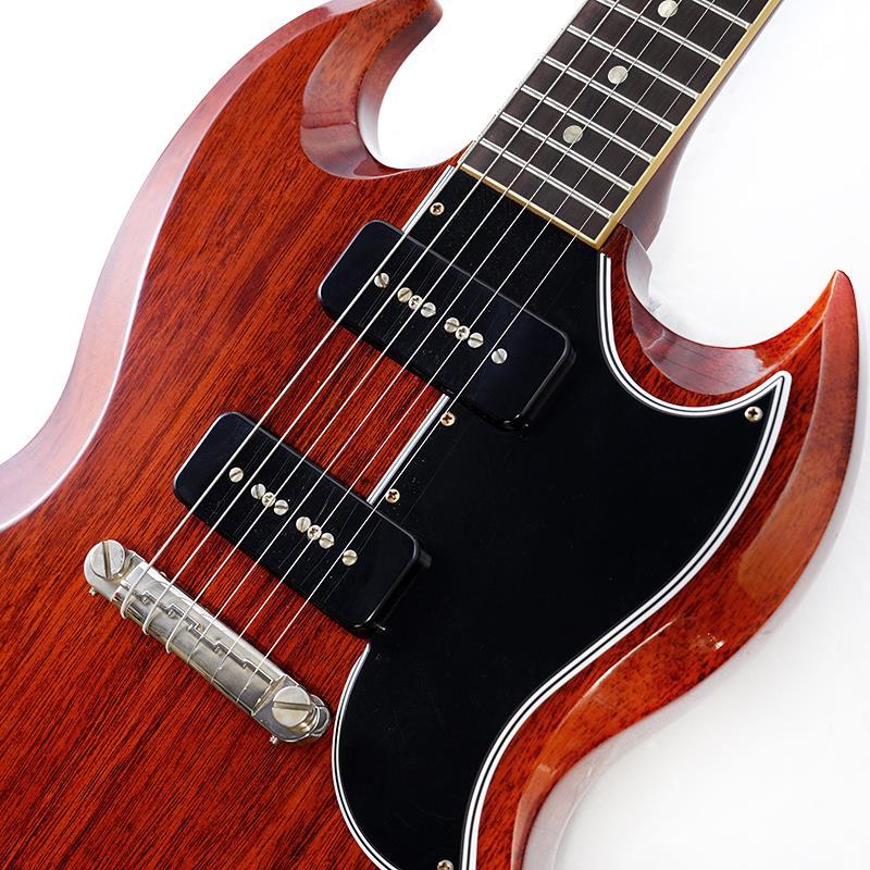 Gibson 【×AQUBEストラッププレゼント】Murphy Lab 1963 SG Special Reissue Lightning Bar Ultra Light Aged (Medium Cherry) SN.505153_3