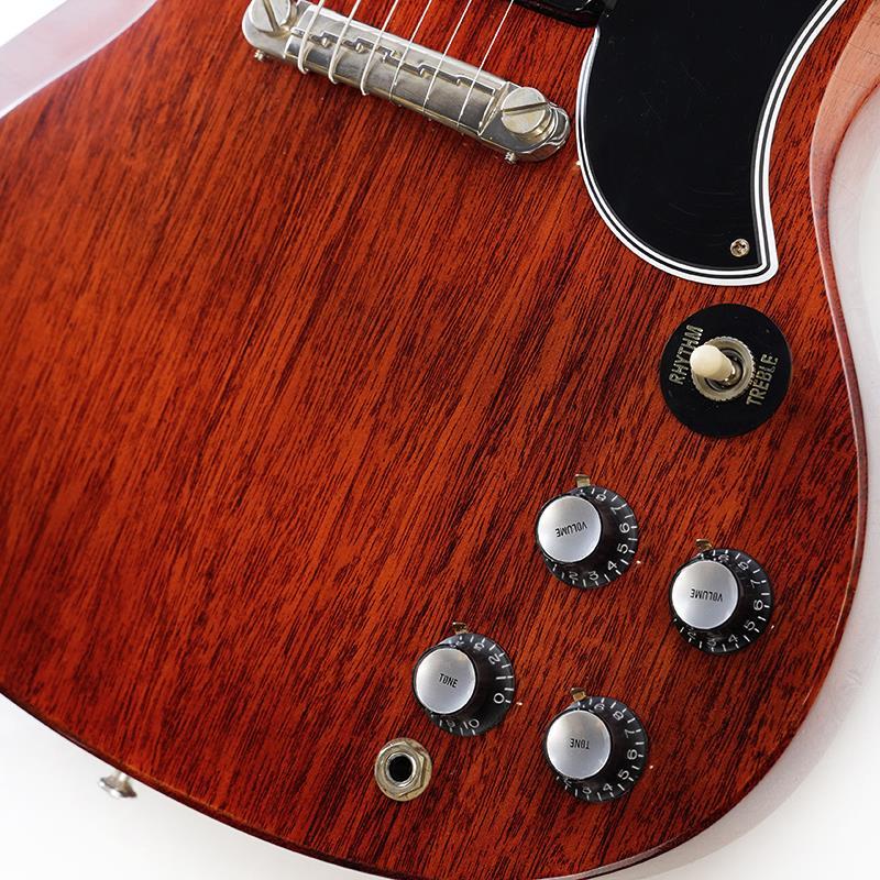 Gibson 【×AQUBEストラッププレゼント】Murphy Lab 1963 SG Special Reissue Lightning Bar Ultra Light Aged (Medium Cherry) SN.505153_4