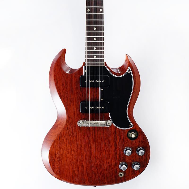 Gibson 【×AQUBEストラッププレゼント】Murphy Lab 1963 SG Special Reissue Lightning Bar Ultra Light Aged (Medium Cherry) SN.505153_8