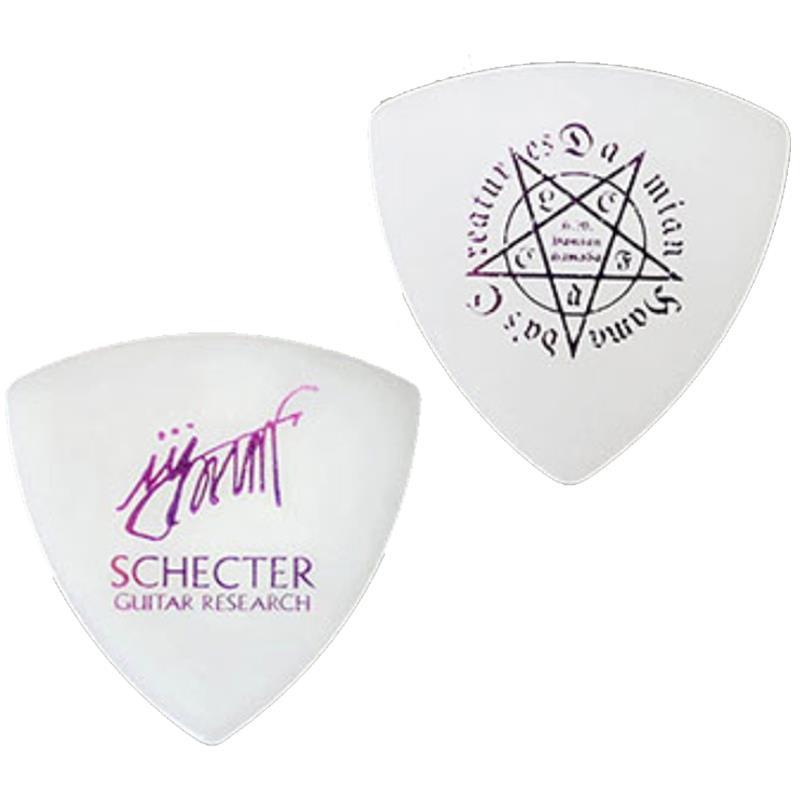 SCHECTER ダミアン浜田陛下シグネイチャーピック SPA-DH10WH : イケベ