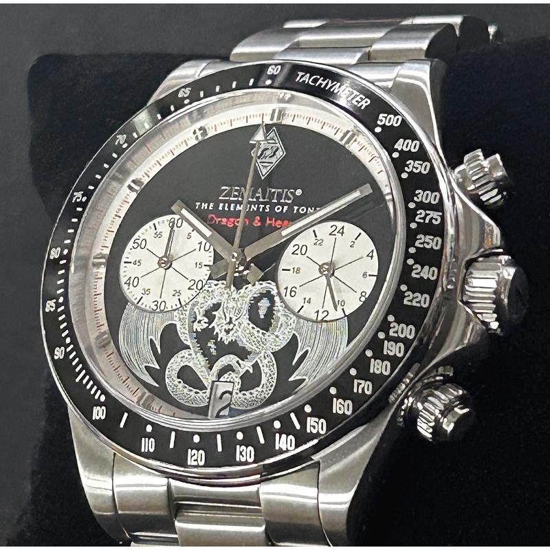 ZEMAITIS Watch [ZWCHRONO25DH/ドラゴン＆ハート・デザイン] : イケベ