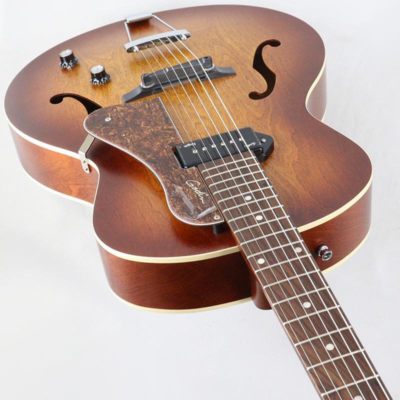 Godin 5th Avenue Kingpin P90 (Cognac Burst) |  | 04