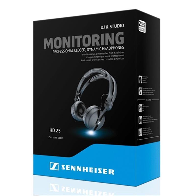 SENNHEISER 【初売りセール】【台数限定・箱ダメージアウトレット】HD25(定番・コンパクトヘッドフォン)(密閉型)(ゼンハイザー)【国内正規品... |  | 01