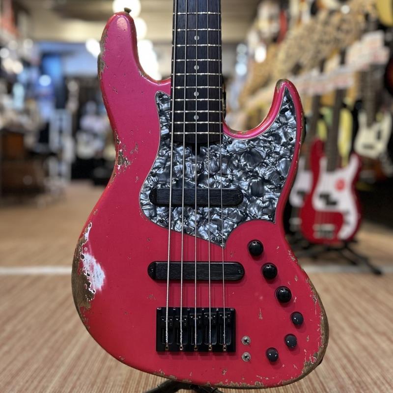 Xotic XJ-1T 5st Magenta Metallic/H-Aged/ALD/R/MH/BK Parts | 