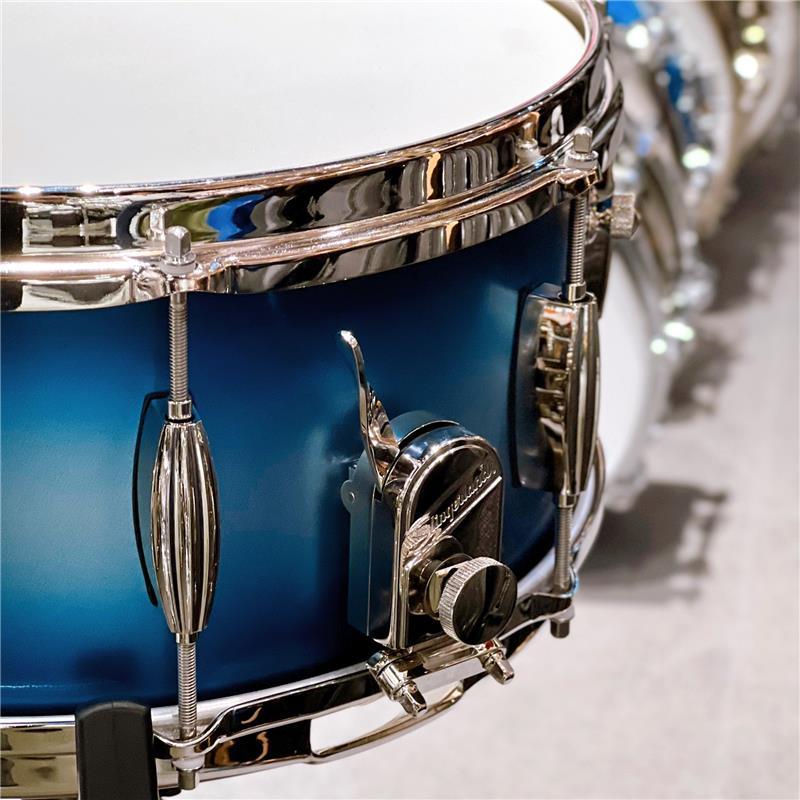 Slingerland SLLS6514SSK371 [Radio King Artist Snare Drum 14×6.5][Blue and Silver Lacquer] |  | 01