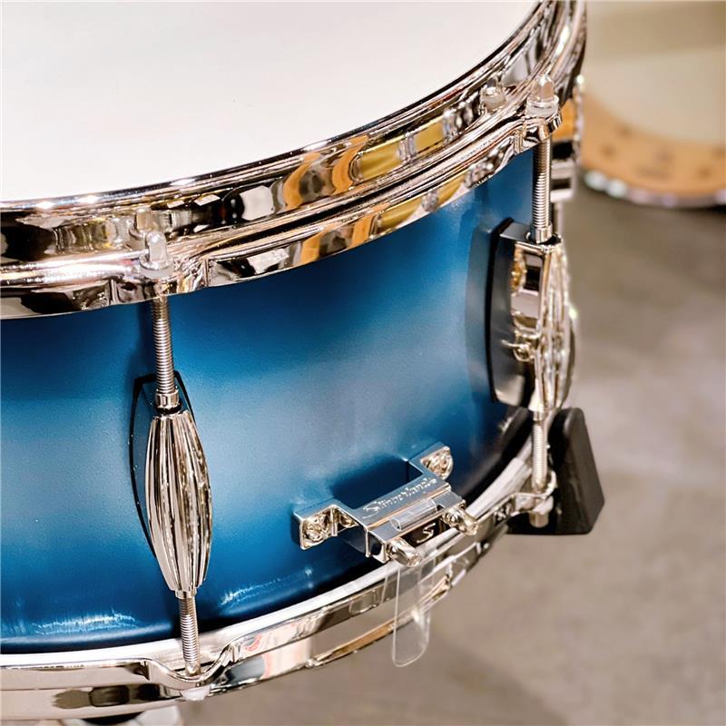 Slingerland SLLS6514SSK371 [Radio King Artist Snare Drum 14×6.5][Blue and Silver Lacquer] |  | 02