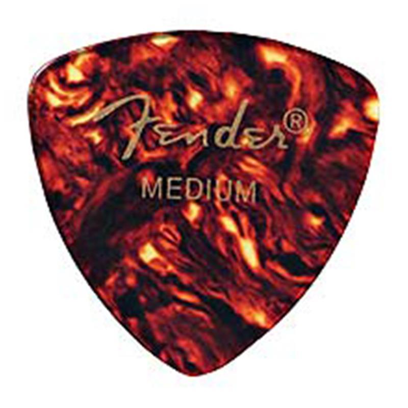 Fender USA Classic Celluloid Picks， 346 Shape，Shell，ミディアム (72枚セット) (#1980346300) | Fender