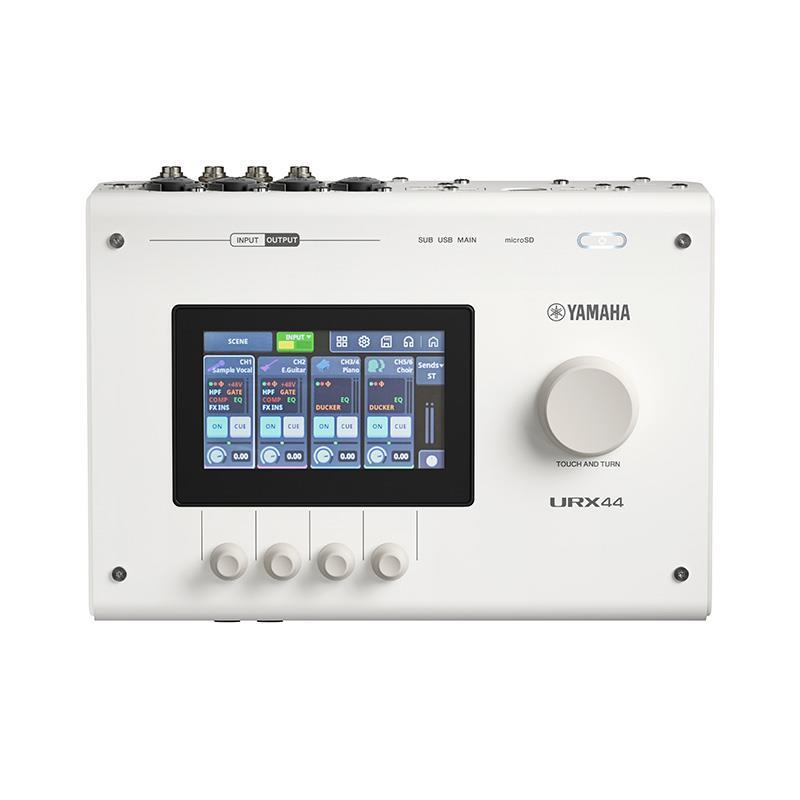 YAMAHA 【ご予約商品・2月13日発売予定】URX44 W (White)(ホワイト)(ヤマハ)(オーディオインターフェース)(URXシリーズ)(USB-C搭載)(タッチパ... | YAMAHA