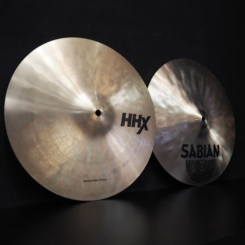 SABIAN USED 中古 HHX Groove Hats 14 pair [Top:1032g/Bottom:1416g] | SABIAN | 02