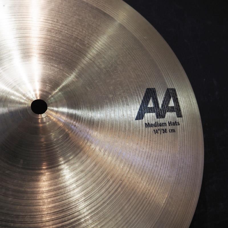 SABIAN USED 中古 AA Medium HiHats 14 pair [Top:1068g/Bottom:1392g] | SABIAN | 04
