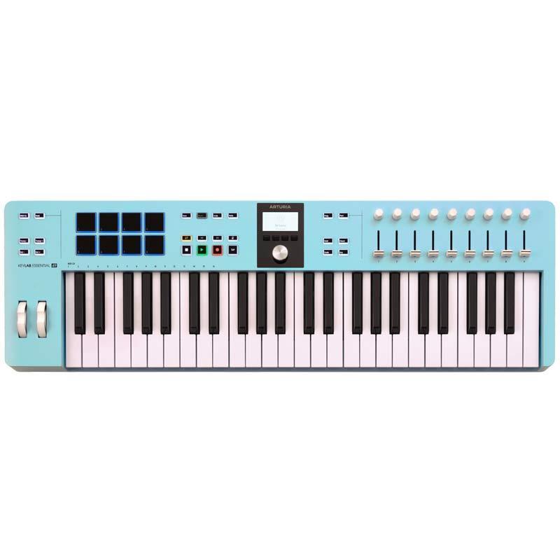 Arturia KEYLAB ESSENTIAL 49 MK3 AQUAMARINE (アートリア)(MIDIコントローラー)(限定カラー)(アクアマリン) |  | 01