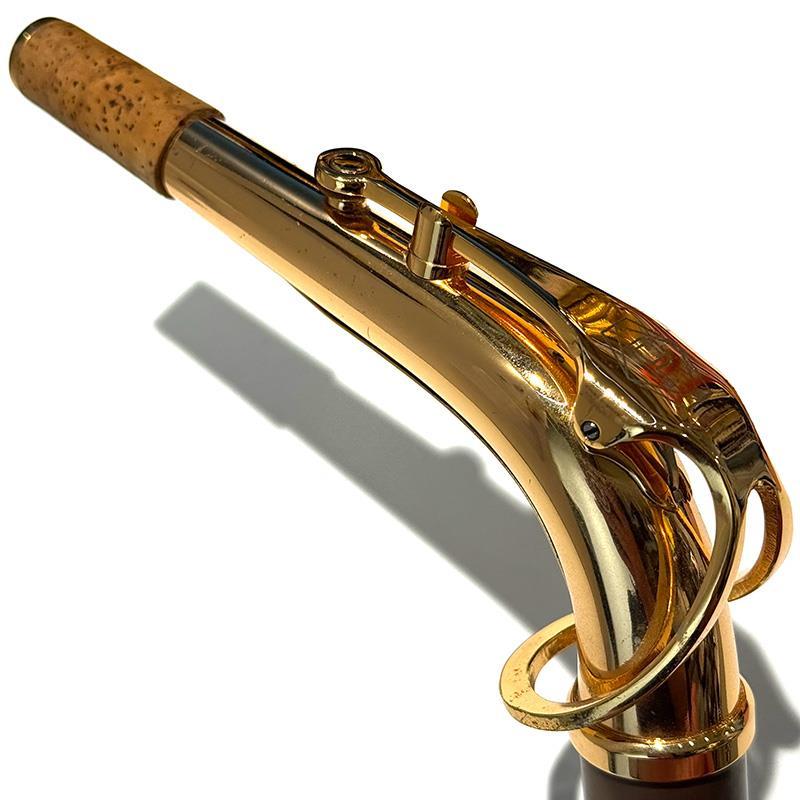 その他ブランド(管楽器・吹奏楽器) USED 中古 アルトサックス用ネック メーカー不明 ゴールドラッカー仕上げ【先取り大特価セール】 |  | 01