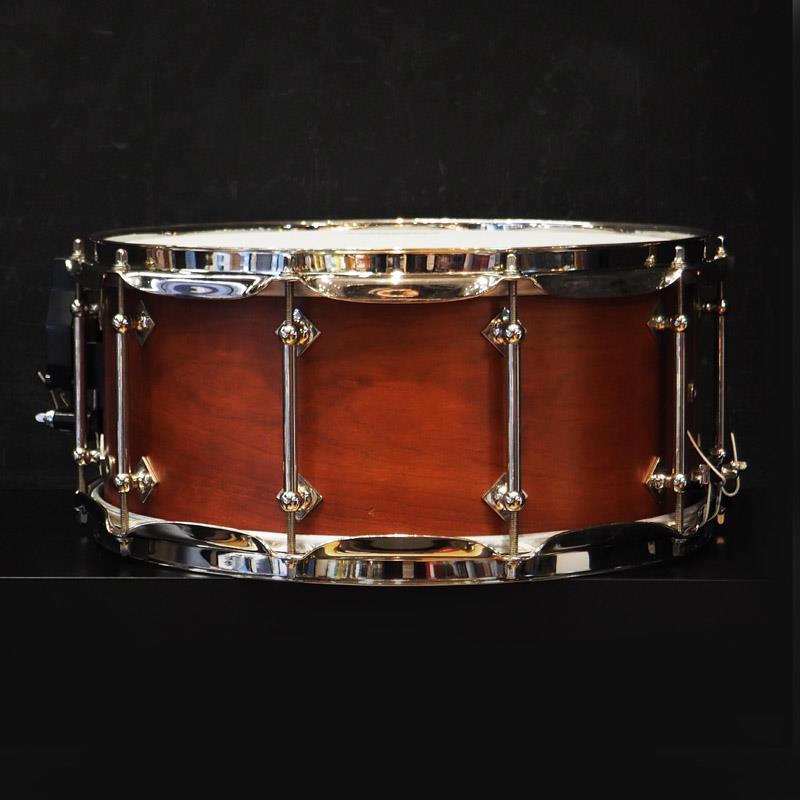 Craviotto USED 中古 Custom Shop Solid Cherry Shell Snare Drum 14×6.5 [2004年製造/250 of 29/ロゴ入りケース付属] |  | 01
