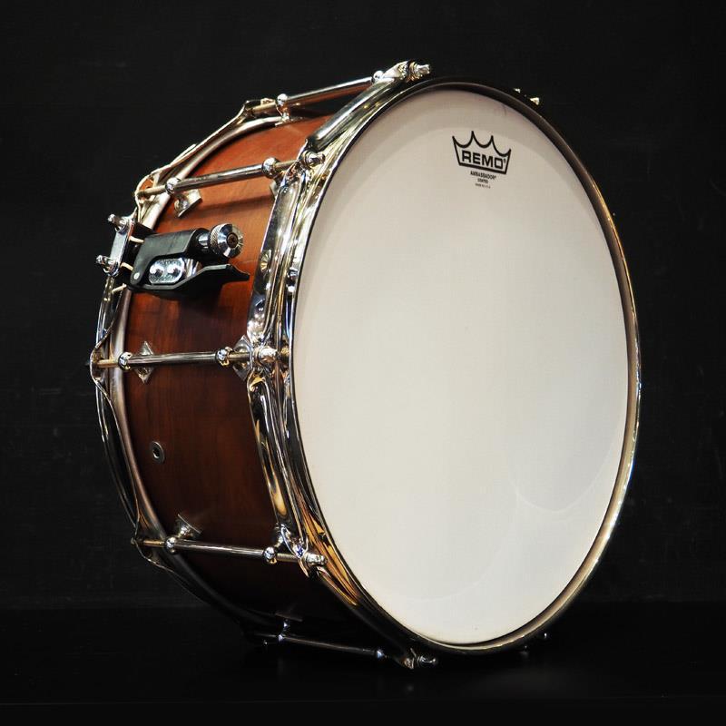 Craviotto USED 中古 Custom Shop Solid Cherry Shell Snare Drum 14×6.5 [2004年製造/250 of 29/ロゴ入りケース付属] |  | 03