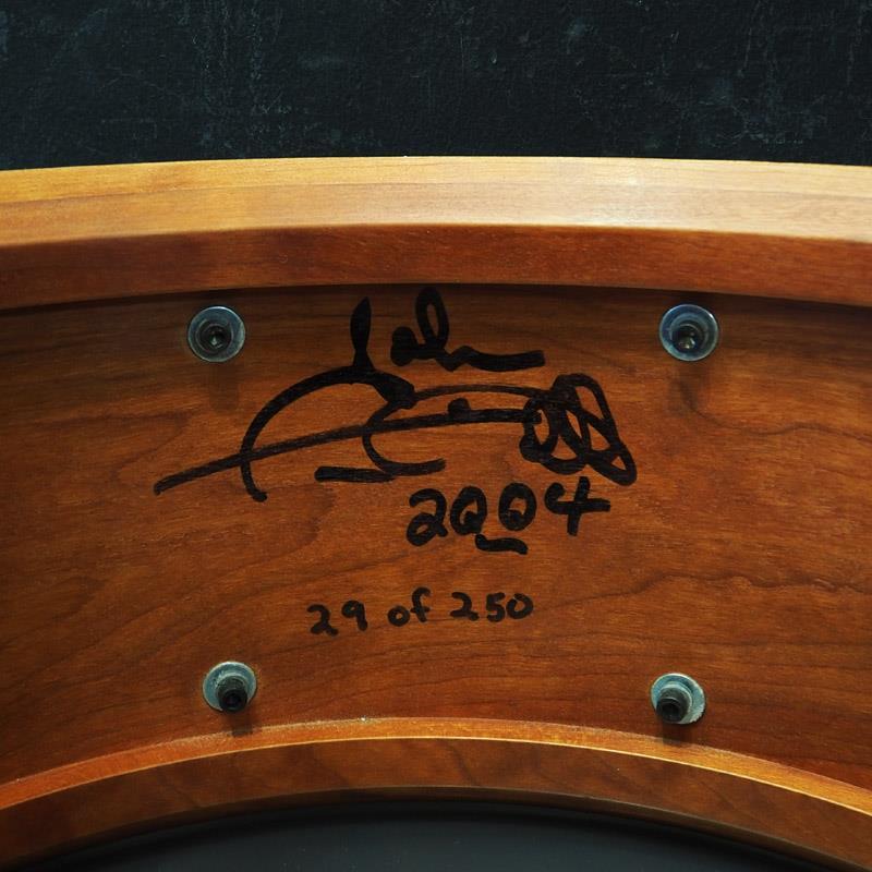 Craviotto USED 中古 Custom Shop Solid Cherry Shell Snare Drum 14×6.5 [2004年製造/250 of 29/ロゴ入りケース付属] |  | 09