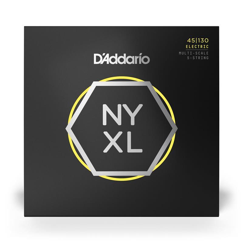 D’Addario NYXL Series 5-String Multiscale Electric Bass Strings [NYXL45130MS] | D'Addario
